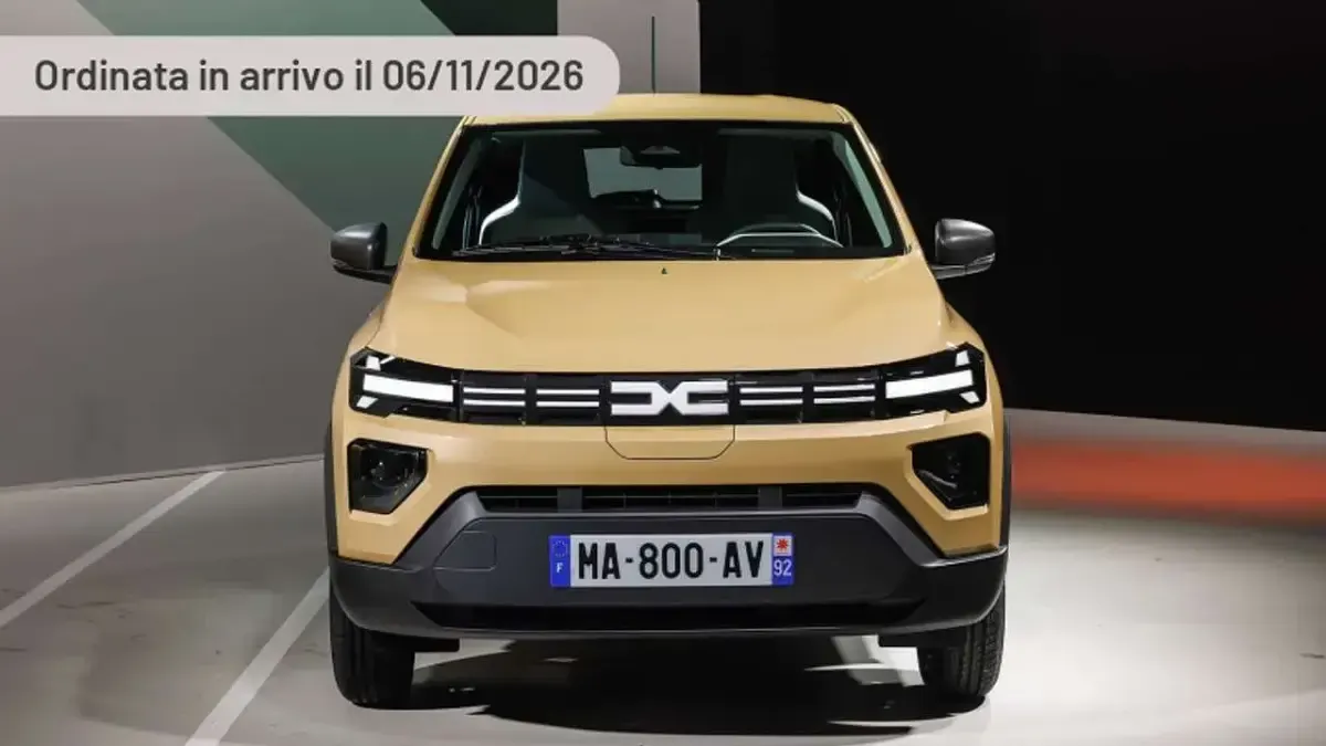 Nuova Dacia Spring Business 19 kW (26 CV) 2026 Argento Utilitaria