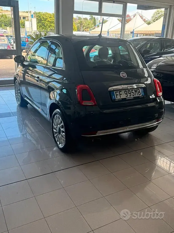 Usata Fiat 500 Lounge 69 CV (50 kW) 2016 Grigio Berlina