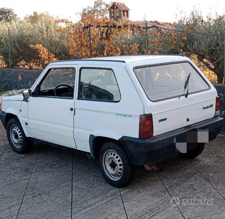 Usata Fiat Panda Young 1991 Bianco Berlina