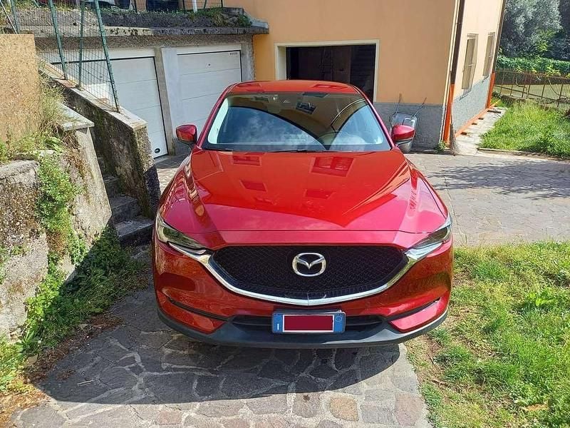 Usata Mazda CX-5 Evolve 150 CV (110 kW) 2018 Rosso SUV