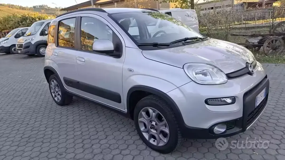 Usata Fiat Panda 4x4 S 75 CV (55 kW) 2014 Grigio Utilitaria
