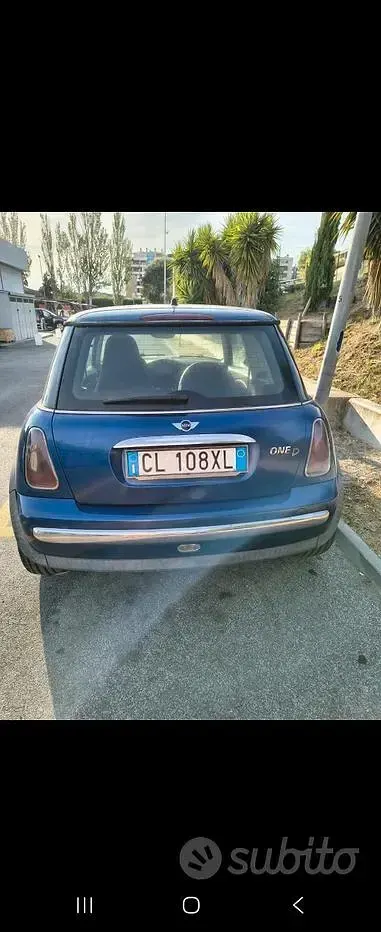 Usata Mini One D 75 CV (55 kW) 2003 Bluazzurro Utilitaria