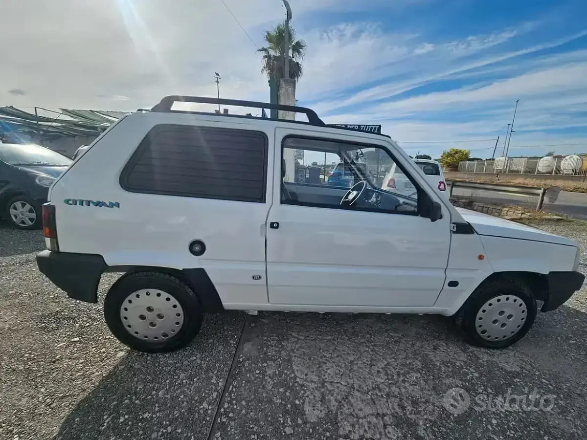 Usata Fiat Panda Business 54 CV (39 kW) 2000 Bianco Berlina