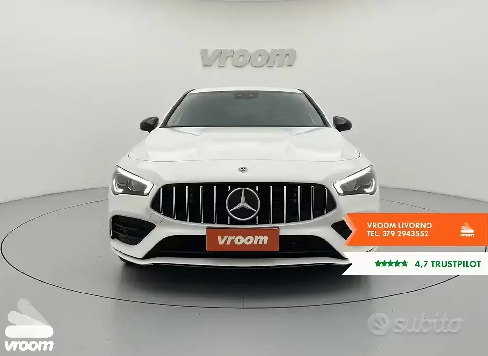 Usata Mercedes CLA180 Premium 116 CV (85 kW) 2023 Bianco Berlina