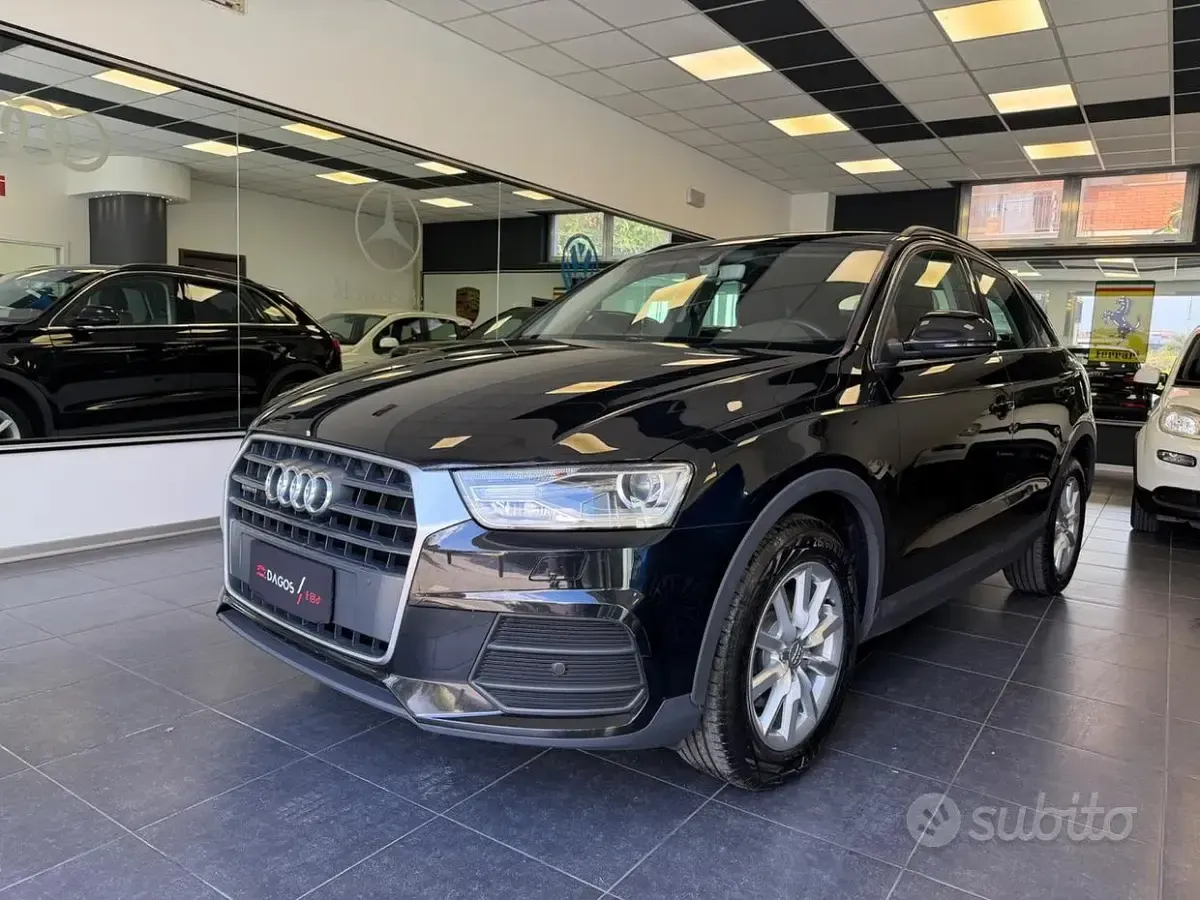 Usata Audi Q3 Sport 150 CV (110 kW) 2016 Nero SUV
