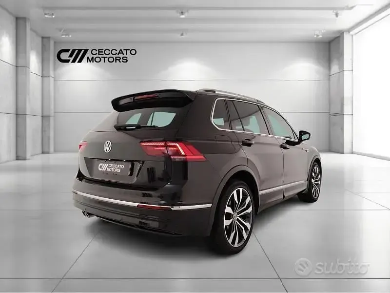Usata VW Tiguan Advance 150 CV (110 kW) 2018 Nero SUV