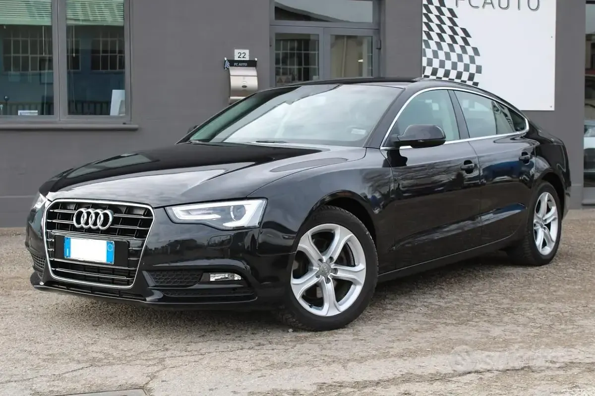 Usata Audi A5 177 CV (130 kW) 2014 Nero Coupé