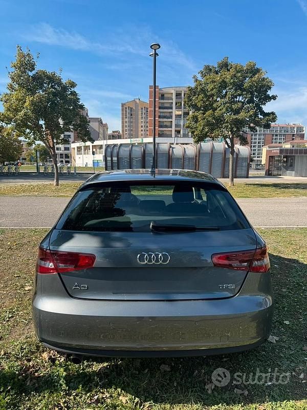 Usata Audi A3 Ambition 110 CV (80 kW) 2013 Grigio Berlina