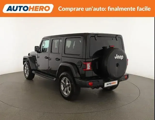 Usata Jeep Wrangler Sahara 200 CV (147 kW) 2020 Nero SUV