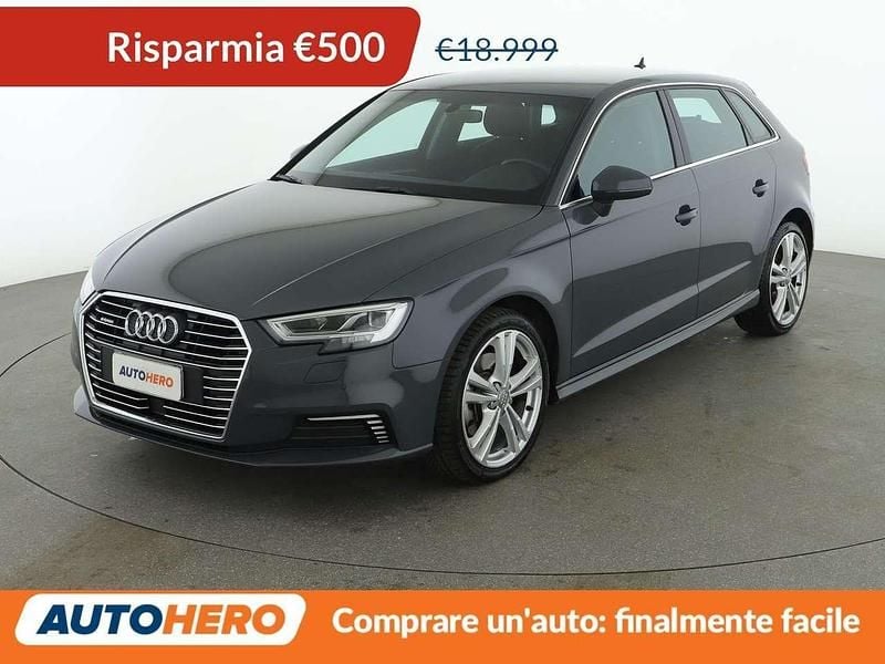 Usata Audi A3 150 CV (110 kW) 2020 Grigio Berlina