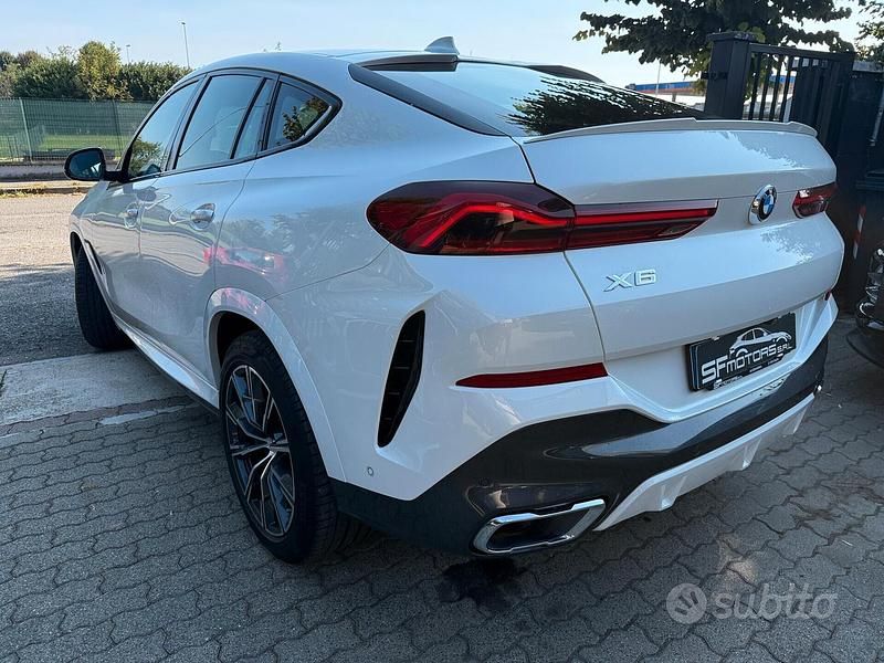 Usata BMW X6 M Sport 286 CV (210 kW) 2021 Bianco SUV