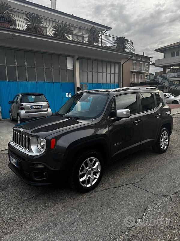 Usata Jeep Renegade Limited 140 CV (102 kW) 2017 Grigio SUV