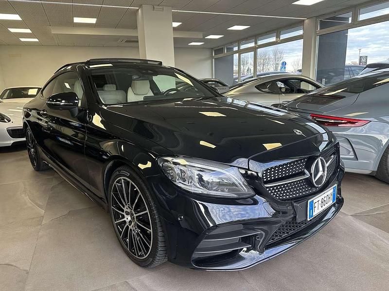 Nero Usata 2019 Mercedes C220 Premium Coupé | 26.500 € (Cara) - Immagine 1/4