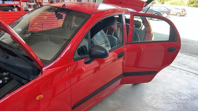 Usata Chevrolet Matiz 52 CV (38 kW) 2007 Rosso Utilitaria