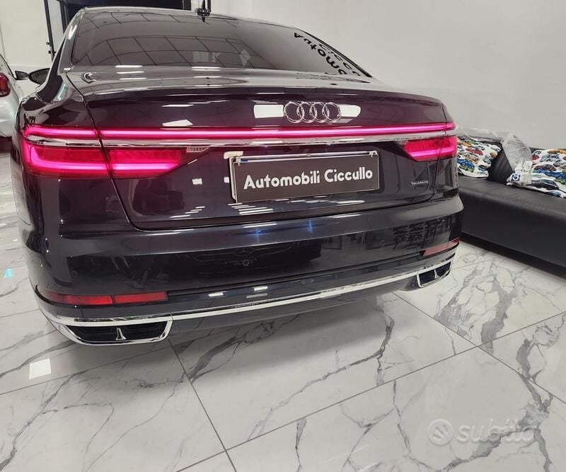Usata Audi A8 286 CV (210 kW) 2021 Nero Berlina