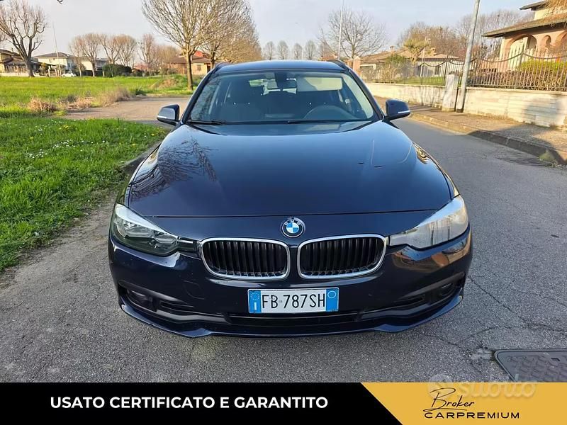 Usata BMW 320 Sport Line 163 CV (119 kW) 2015 Blu/azzurro Station wagon