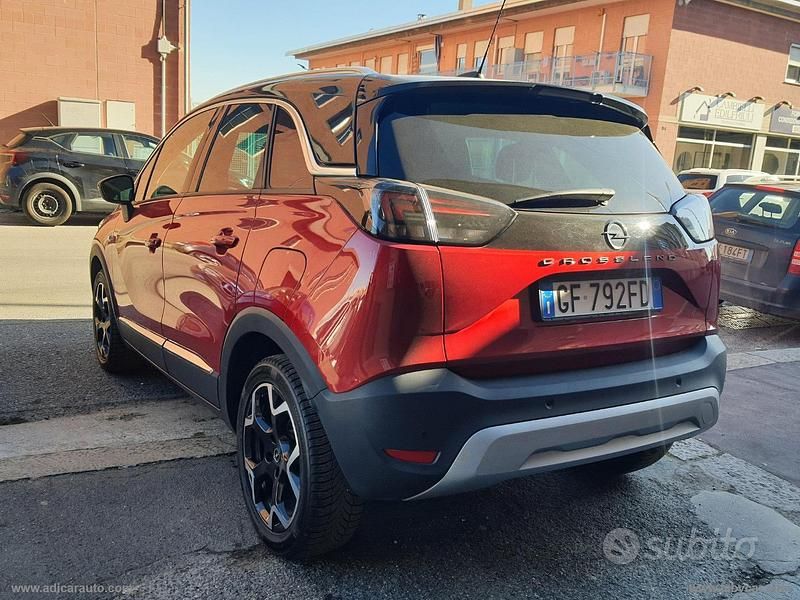 Usata Opel Crossland X Ultimate 110 CV (80 kW) 2021 Rosso SUV