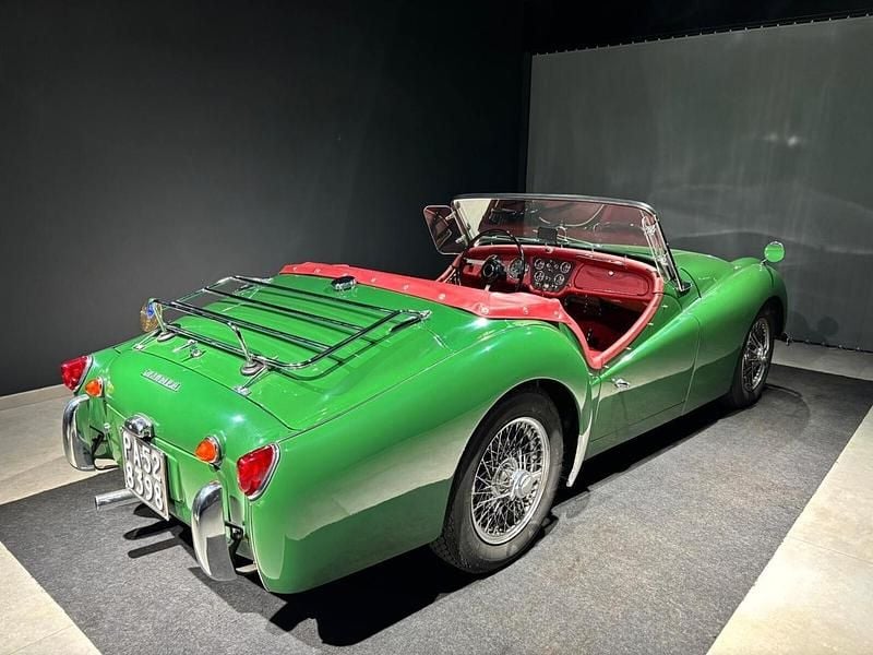 Usata Triumph TR3 99 CV (72 kW) 1961 Verde Cabrio