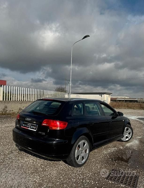 Usata Audi A3 177 CV (130 kW) 2007 Nero Berlina