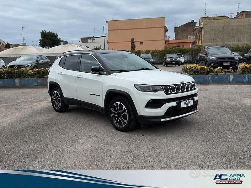 Usata Jeep Compass Limited 130 CV (95 kW) 2021 Bianco SUV