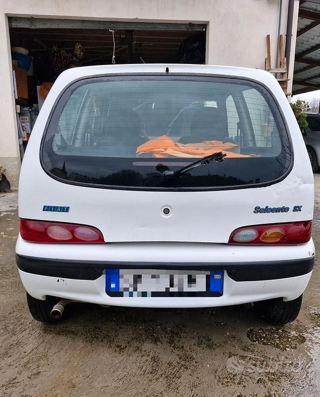 Usata Fiat Seicento 54 CV (39 kW) 2000 Bianco Utilitaria