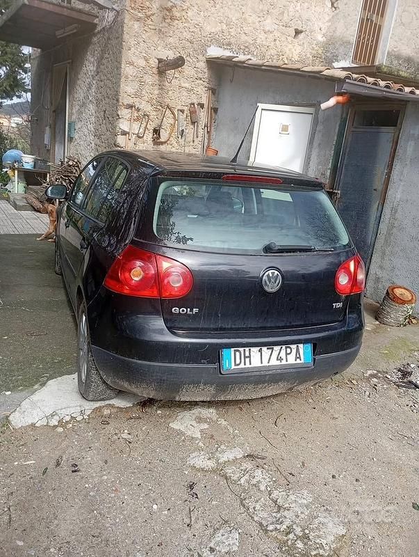Usata VW Golf V 2007 Nero Berlina