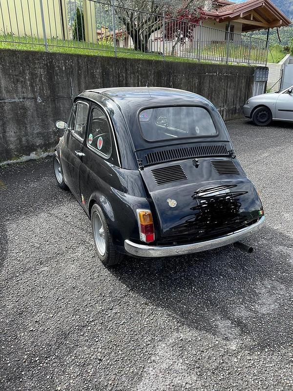 Usata Fiat 500 1970 Nero Utilitaria