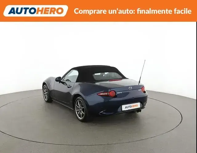 Usata Mazda MX5 Exceed 132 CV (97 kW) 2022 Blu Cabrio