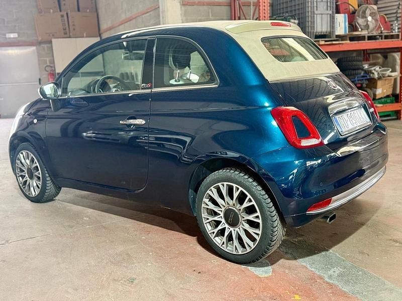 Usata Fiat 500C Dolcevita 69 CV (50 kW) 2020 Blu Cabrio