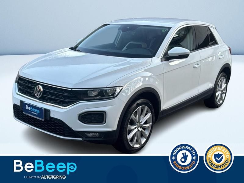 Bianco Usata 2018 VW T-Roc Advance SUV | 20.500 € (Buon prezzo) - Immagine 1/3