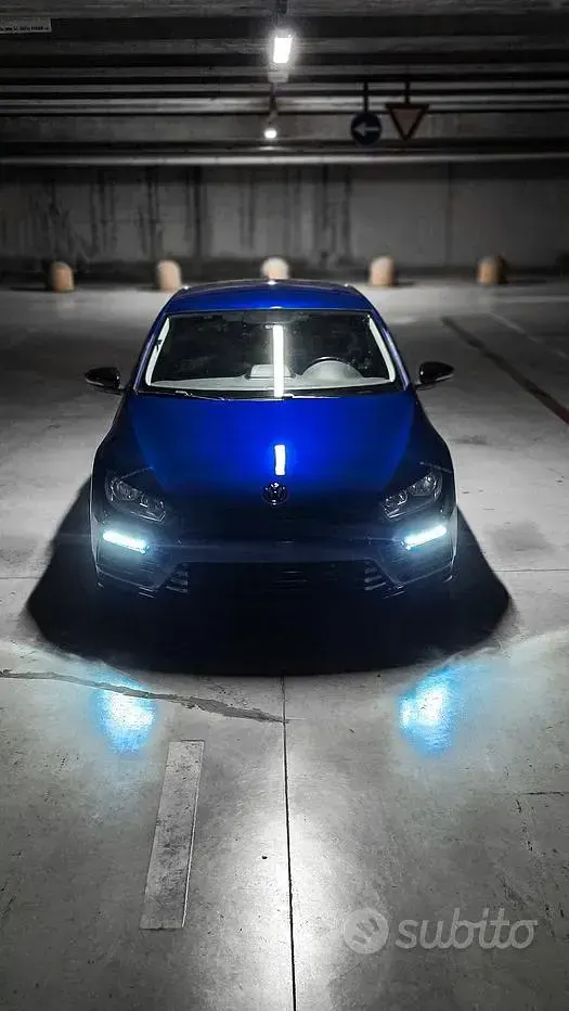 Usata VW Scirocco 122 CV (89 kW) 2015 Blu Coupé