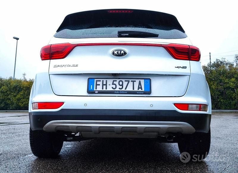 Usata Kia Sportage GT-Line 141 CV (103 kW) 2017 Bianco SUV