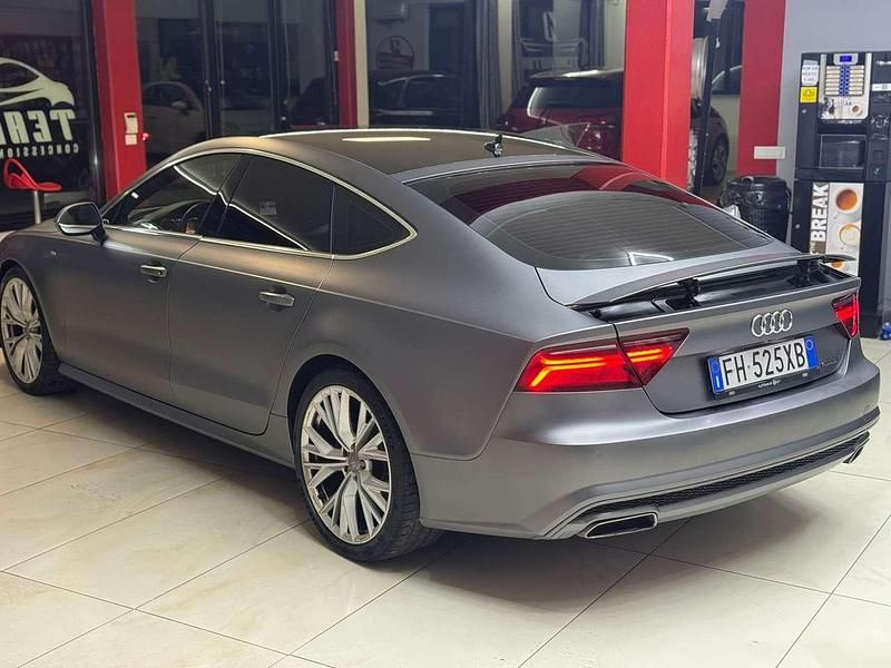 Usata Audi A7 Ambiente 272 CV (200 kW) 2015 Argento Berlina