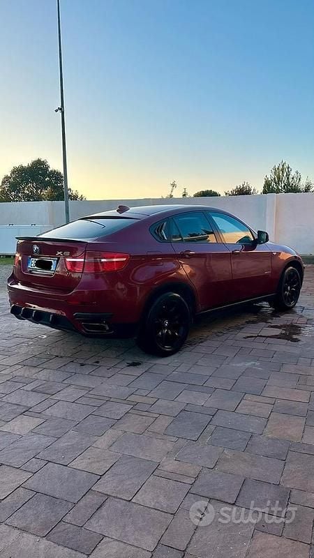 Usata BMW X6 245 CV (180 kW) 2012 Rosso SUV