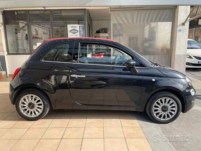 Usata Fiat 500 69 CV (50 kW) 2015 Nero Cabrio