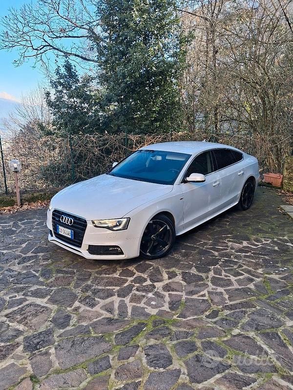Usata Audi A5 S-Line 2016 Bianco Berlina