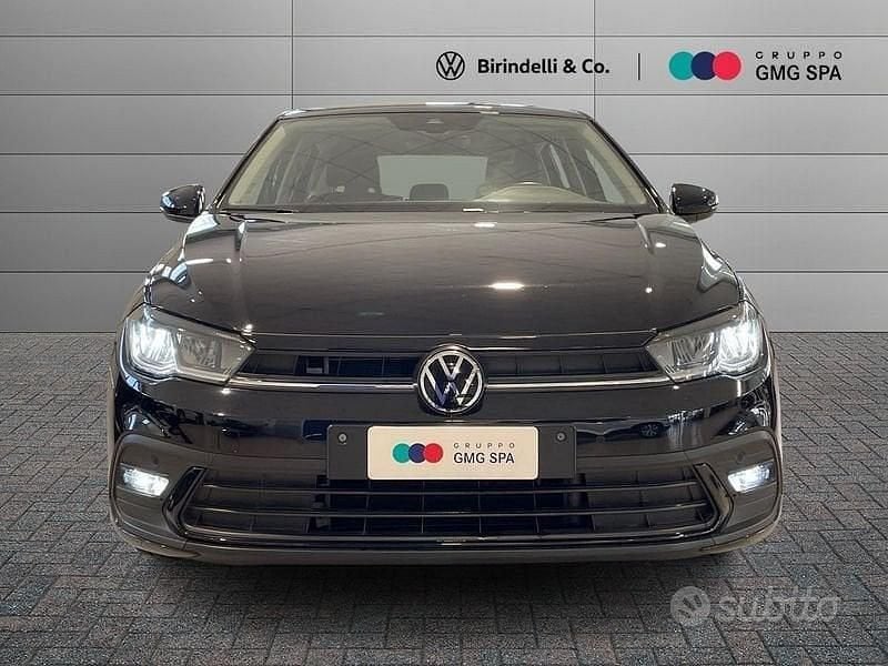 Usata VW Polo Life 95 CV (69 kW) 2023 Nero Utilitaria