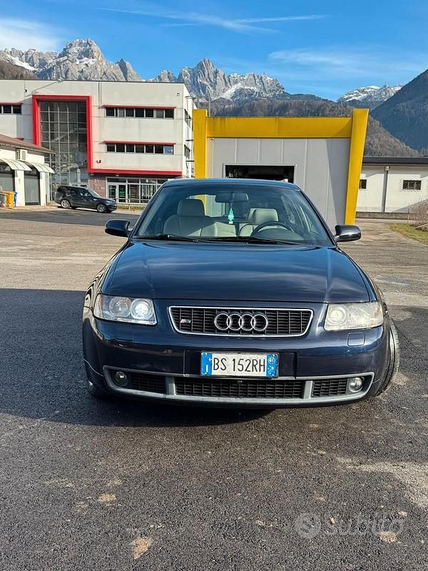 Usata Audi S3 2001 Blu Utilitaria