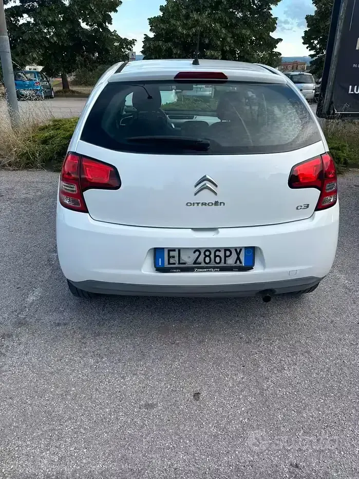 Usata Citroën C3 60 CV (44 kW) 2012 Bianco Berlina