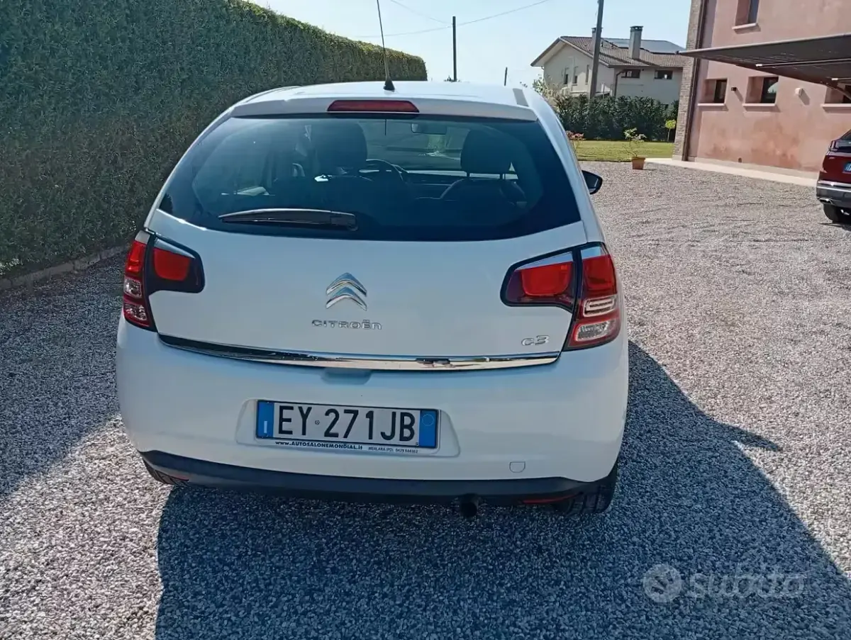 Usata Citroën C3 Seduction 68 CV (50 kW) 2015 Bianco Berlina