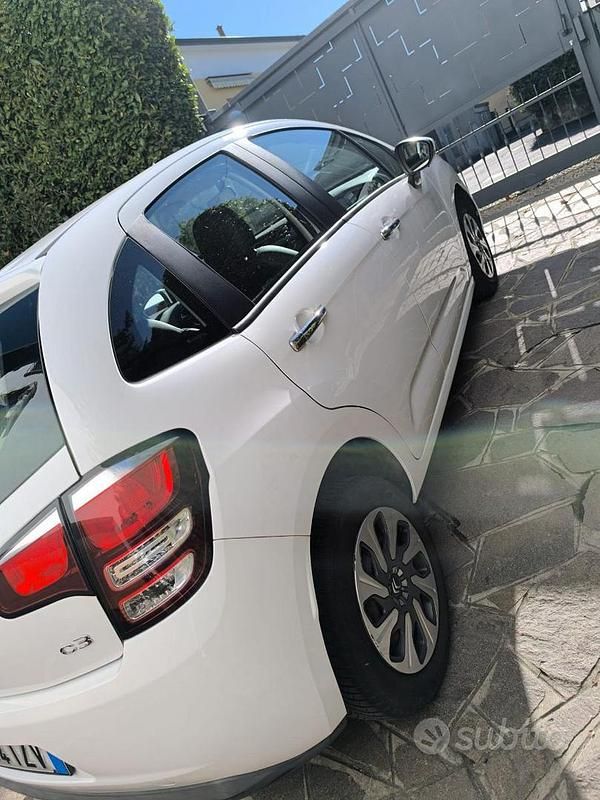 Usata Citroën C3 Seduction 95 CV (69 kW) 2013 Bianco Berlina