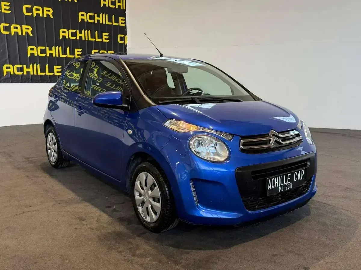 Usata Citroën C1 Feel 72 CV (52 kW) 2021 Blu/azzurro Utilitaria