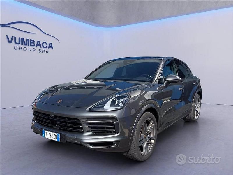 Grigio Usata 2019 Porsche Cayenne Coupe Coupé | 54.950 € (Buon prezzo) - Immagine 1/4