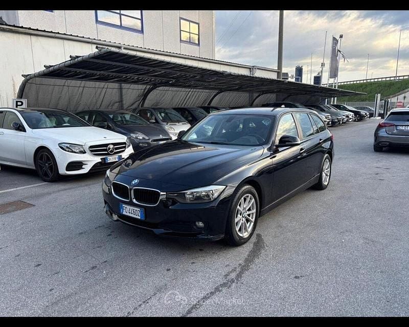 Usata BMW 316 Efficient Dynamics 116 CV (85 kW) 2014 Nero Station wagon