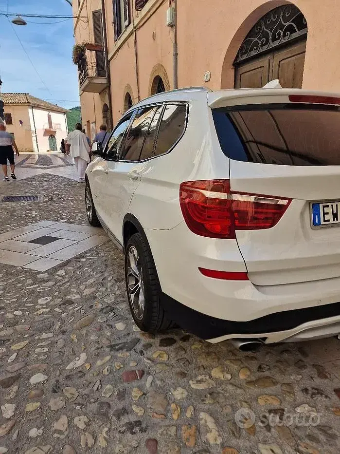 Usata BMW X3 xLine 190 CV (139 kW) 2014 Bianco SUV