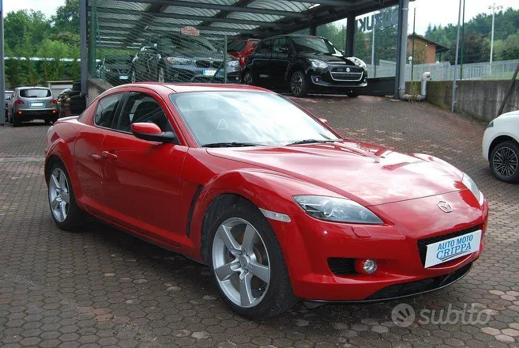 Usata Mazda RX8 231 CV (169 kW) 2003 Rosso Coupé