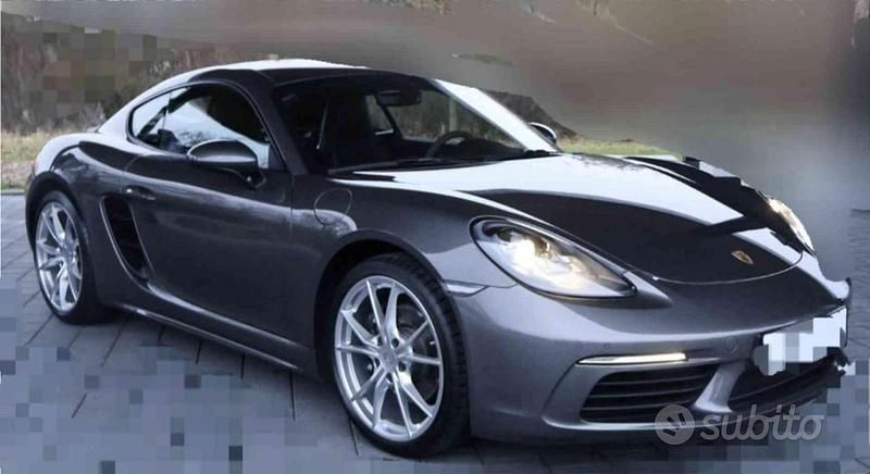 Usata Porsche 718 Cayman 300 CV (220 kW) 2022 Grigio Coupé