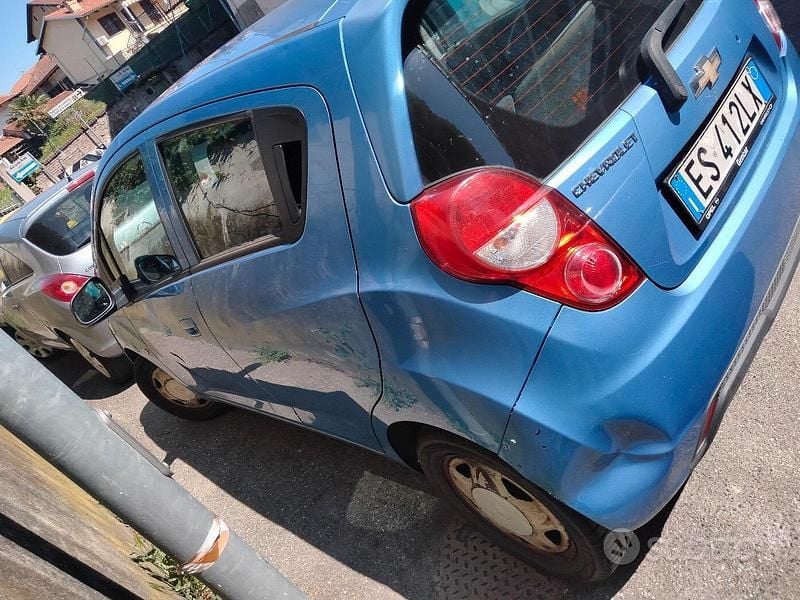 Usata Chevrolet Spark LS 68 CV (50 kW) 2013 Blu Utilitaria