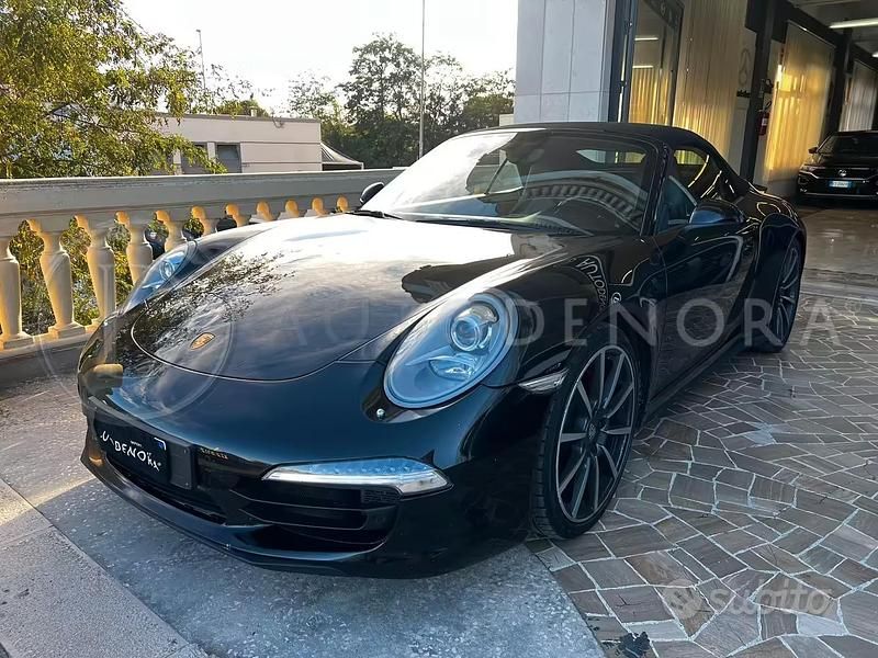 Usata Porsche 911 Carrera 4S Cabriolet 400 CV (294 kW) 2015 Nero Cabrio