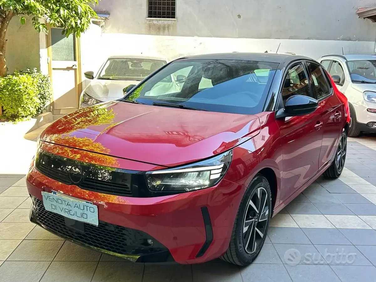 Usata Opel Corsa 75 CV (55 kW) 2024 Rosso Utilitaria